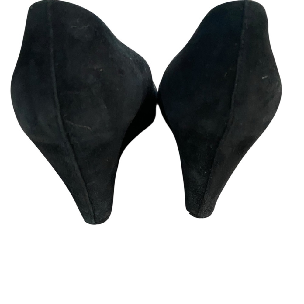 CHANEL Black and Silver Wedges - Picture 4 of 8